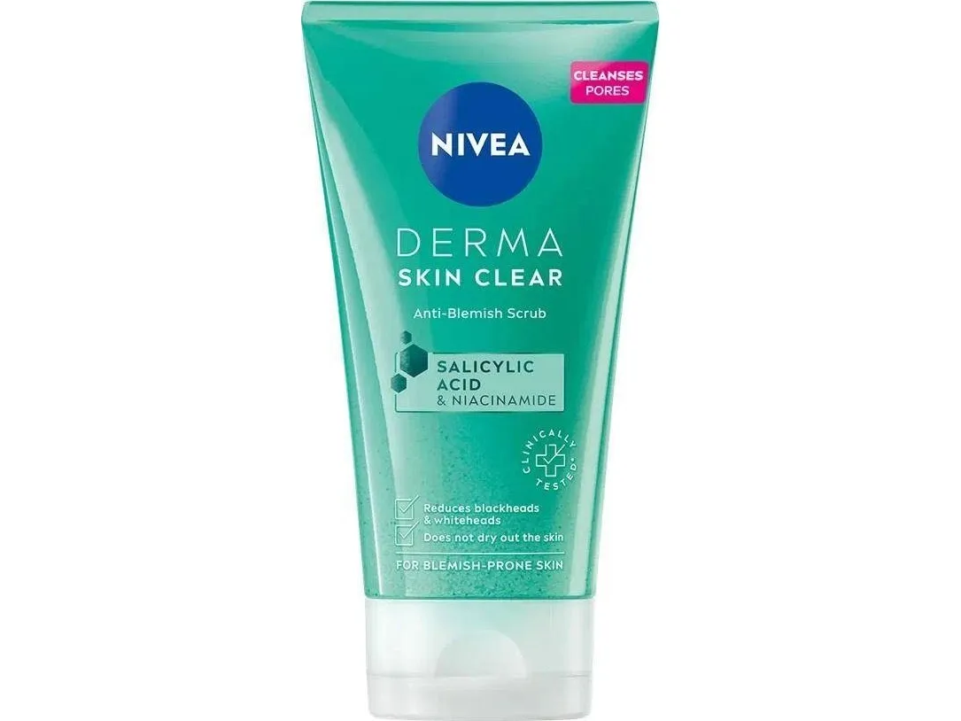 NIVEA_Derma Skin Klar peeling mot ufullkommenheter 150ml