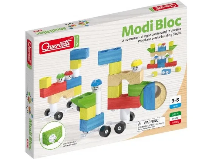 Quercetti byggeklosser Modi Block 30 el (040-0702)