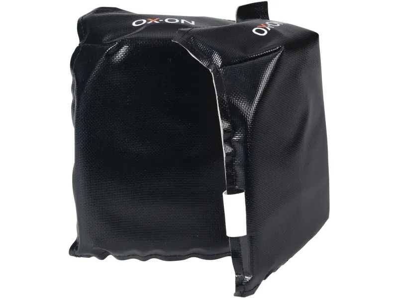 Knæskåner Basic m/velcro sort one size