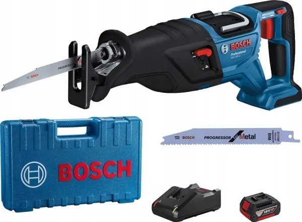 Bosch GSA 185-LI batteridrevet stikksag/pendelsag, 18 V, 1x5,0 Ah batteri