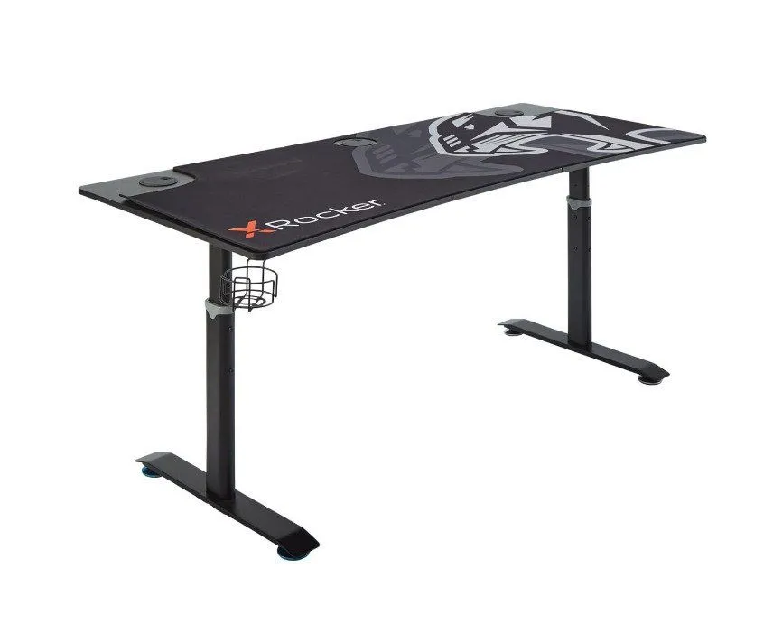 X Rocker Cougar XL - rett - rektangulær form - tre - stål - gaming - T-ben (5136501)