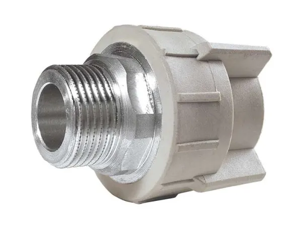 KAN-therm muffe med utvendig gjenger 40x1 1/4 PP - 04103240