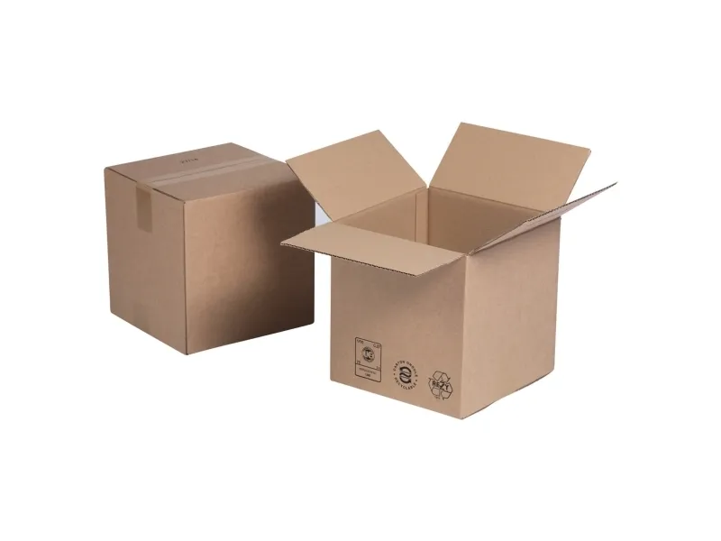 Standardkasse, 1-lag, 250x250x250 mm - (25 stk.)