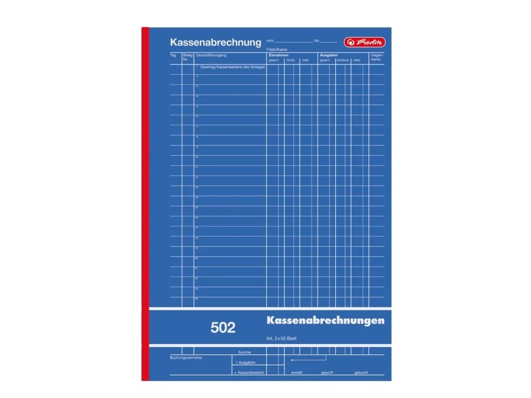 Herlitz 882415, A4, 100 sider, Tyskland