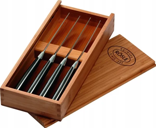 Roesle BBQ biffknivsett med 4 kniver