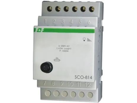 F&F SCO-814 lysdimmer med 1000W minnegrå SCO-814