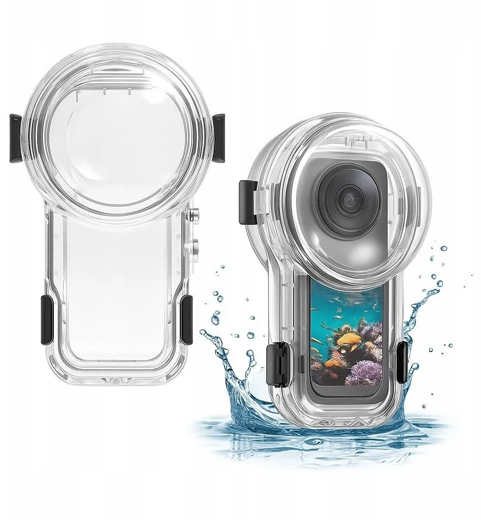 Vanntett etui Vanntett etui opp til 60 meter for Insta360 X5 / X 5 / Pu760t