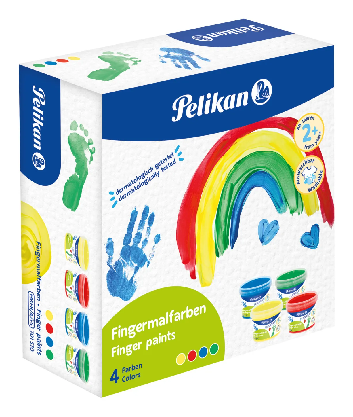 Pelikan 701570, Blå, Grønn, Rød, Gult