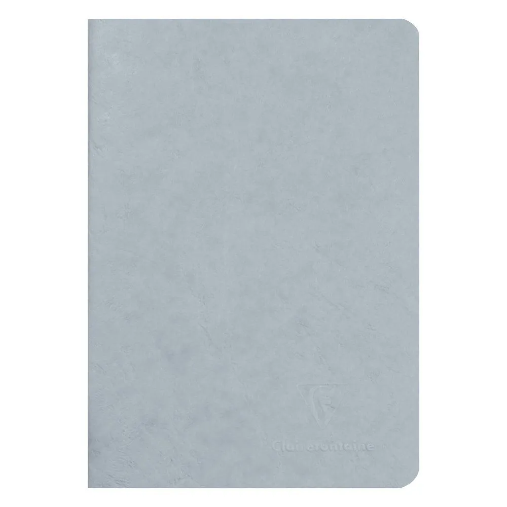 Clairefontaine Age Bag Grå Notesbog A5, 96 sider/48 ark, 90gram hvidt papir, ulinieret, karton omslag