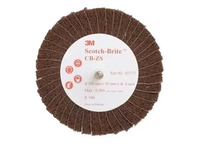 Slibevifte CB-ZS 100x45mm k120
