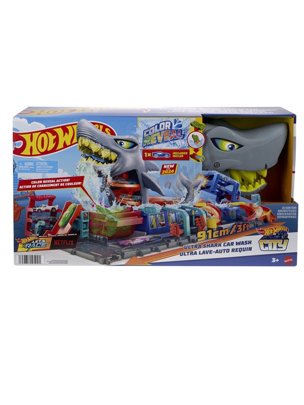 Hot Wheels City Ultra Shark Bilvask