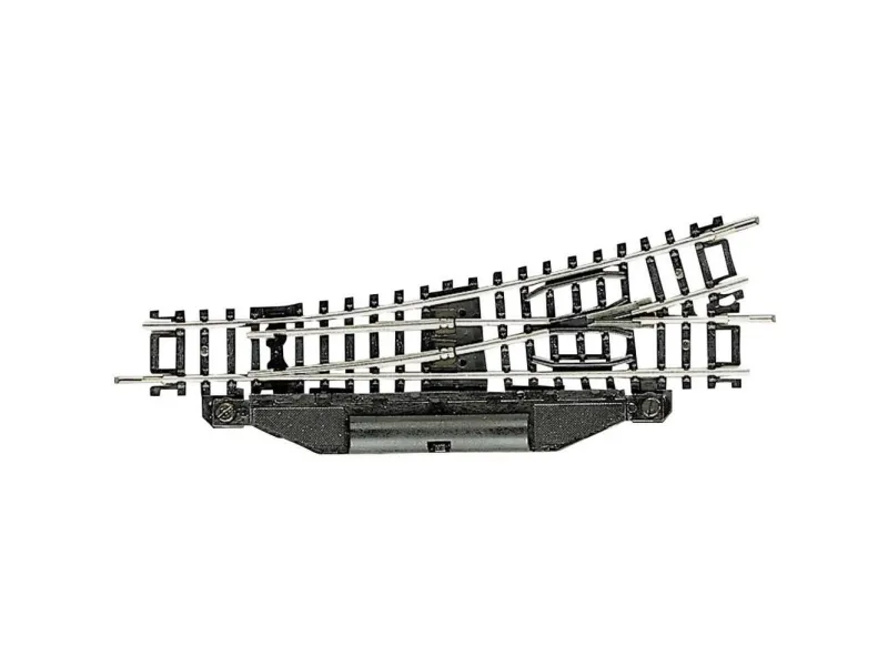 Fleischmann 22261 N-skinne (uten pukk) spor, elektrisk, venstre 112,6 mm 15° 362,6 mm