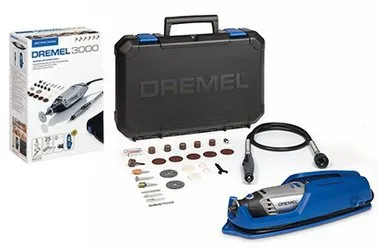 Dremel 3000-1/25 EZ, 190 mm, 550 g, Håndverk, skjæring / kapping, Borring, Sliping, Polering, Sliping, 130 W, 230 V, AC