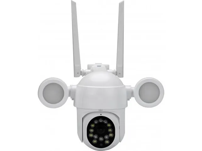 Redleaf IP Camera Redleaf IP Cam 1002 WiFi overvåkingskamera med LED-lampe