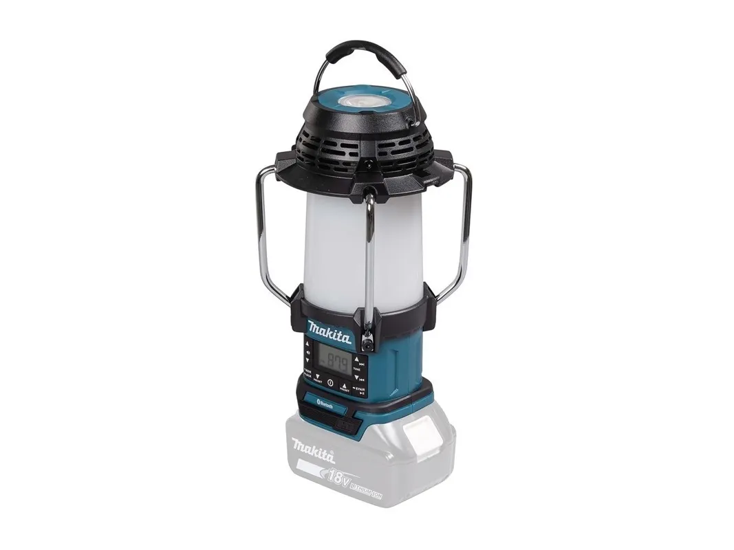 Makita byggeplassradio RADIOMOTTAKER MED LAMPE? OG EN LOMMELYKT? 18V FM BLUETOOTH USB