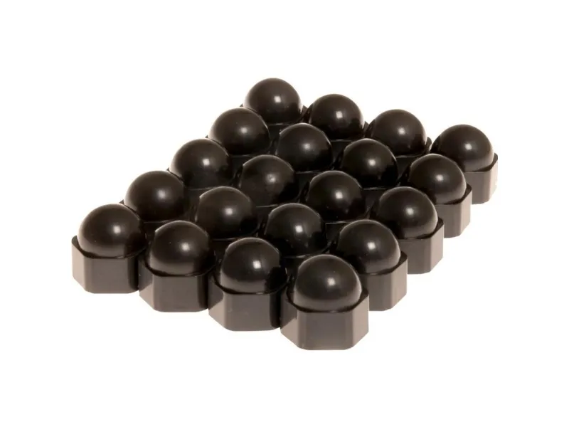 HP hjulboltkappe 82928 passer til 19 mm sort plast