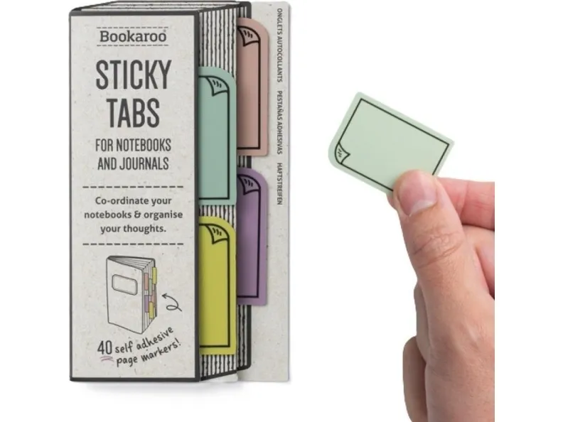 Bookaroo selvklebende markører – pastell