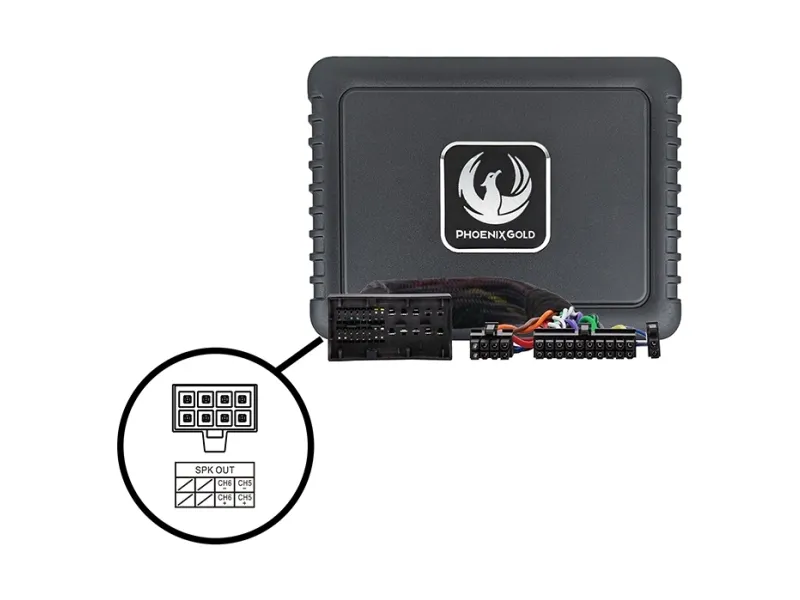 Phoenix Gold DSP forsterkerkit BMW 2005-2019 HIFI-system