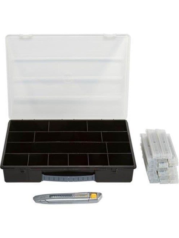 Stanley STHT10019-9 Knife And Organizer Set With 200 Blades