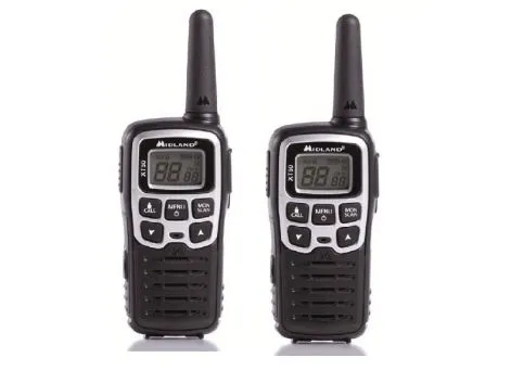 Midland XT50, 24 kanaler, 446.00625 - 446.0937 MHz, LCD, 93 g, 54 x 33 x 103 mm