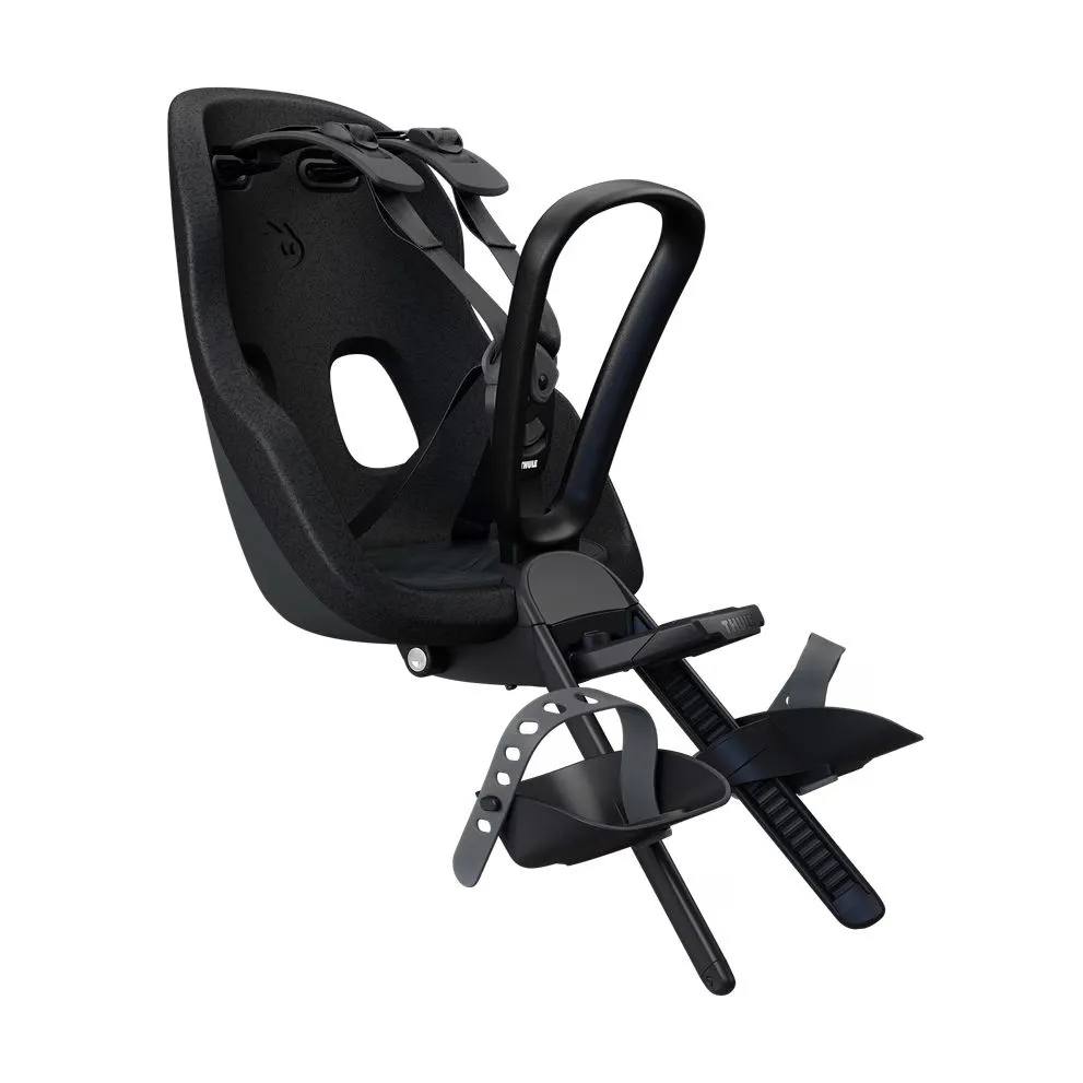 Thule Yepp Nexxt 2 mini, 15 kg, Frontmontering, 1,8 kg, Svart, Fotstøtte, Sikkerhets-sele