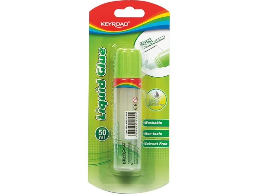 Keyroad lim, flytende lim KEYROAD, 50 ml, blister