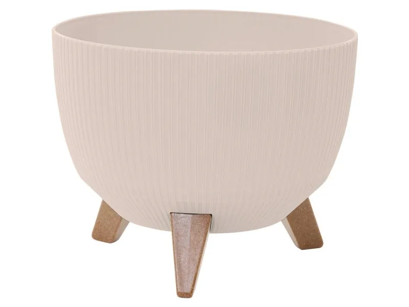 Siena Garden OSLO STRIPE LA963-05 plantekasse polypropylen creme