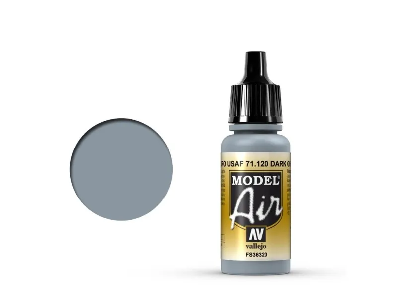 Vallejo Model Air, 17 ml, Grå, Matte, Flaske
