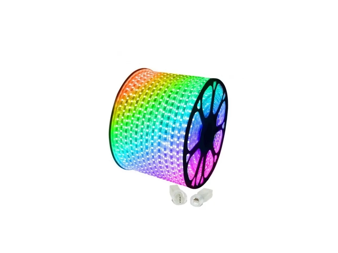 LIT230 SNAP STRIPS IP67 230V RGB 50M med Snap-tilkobling og uden tilslutning
