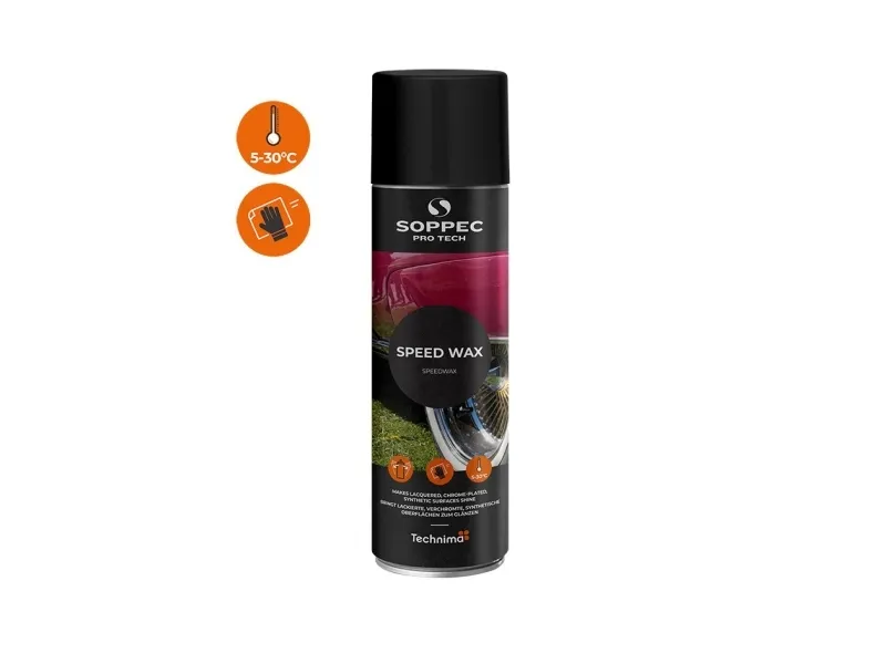 SOPPEC Pro Tech krombeskyttelse spray Speedwax 500 ml. - 2019984