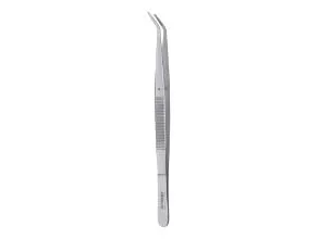 Madpincet med knæk 15 cm Rustfrit Stål,stk
