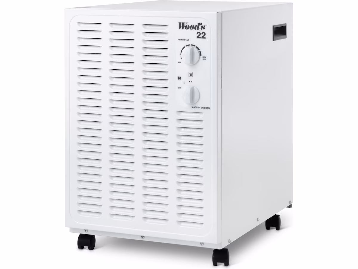 Wood's SW22FW Avfukter (hvit)