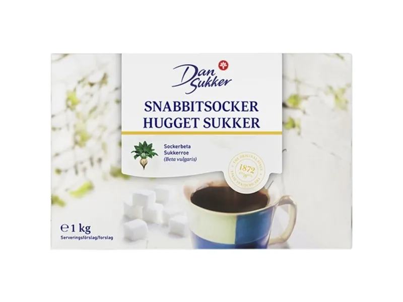 Sukker, Dansukker, hugget - (7 stk.)