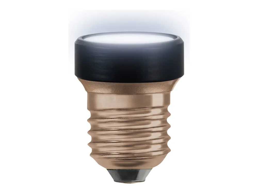 OSRAM LED STAR - LED-lyspære - form: flat round - mattslipt finish - E27 - 3.5 W (ekvivalent 28 W) - klasse F - kjølilg hvitt lys - 4000 K