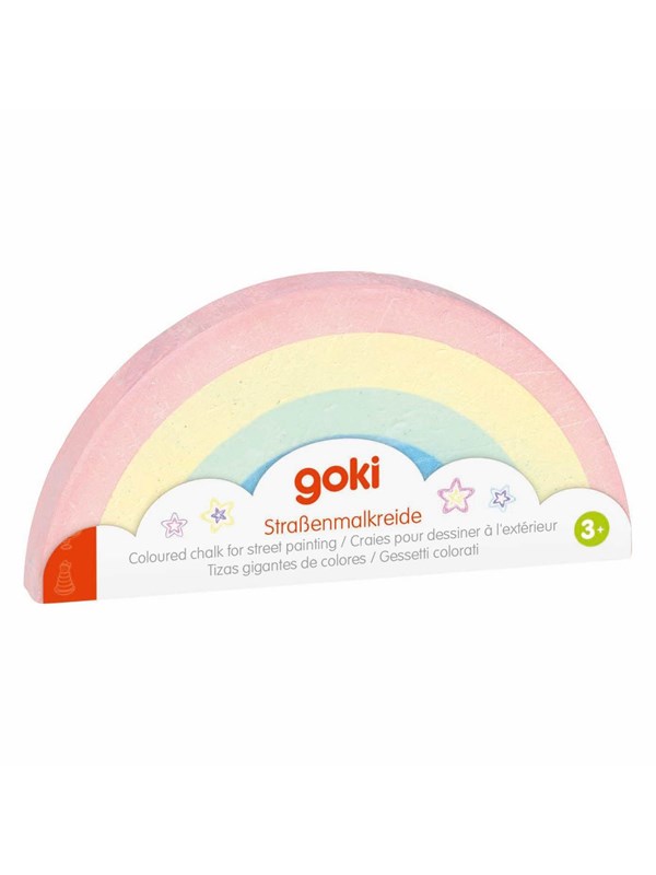 Goki - Sidewalk Chalk Rainbow
