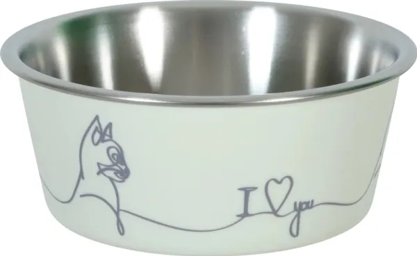 Zolux Antiglibolle til hund og katt LOVE farge beige 400ML