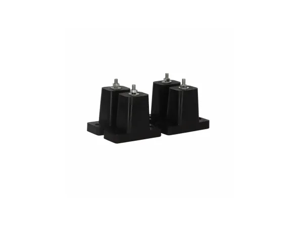 Montagefod i gummi sæt af 4 stk. højde =90 mm