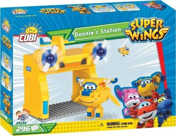 Cobi Super Wings Donnie's Station