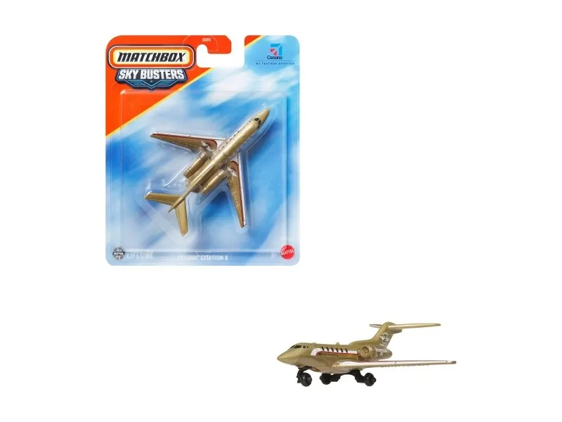 Matchbox Skybusters leketøyfly/helikopter/romskip eller jet med rullende hjul og/eller