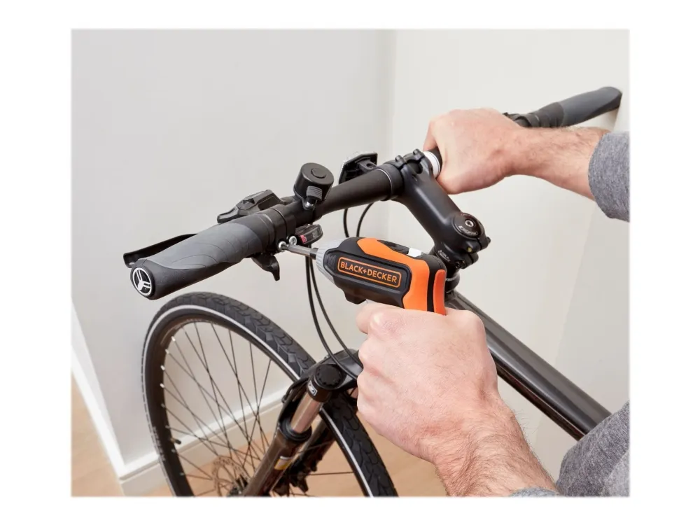 BLACK+DECKER BCF611CK - Skrutrekker - trådløs - 5.5 N·m - 3.6 V