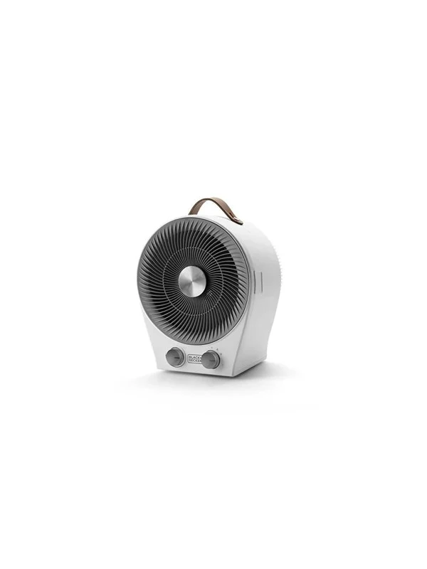 Black & Decker BLACK+DECKER Fan Heater 2IN1 White