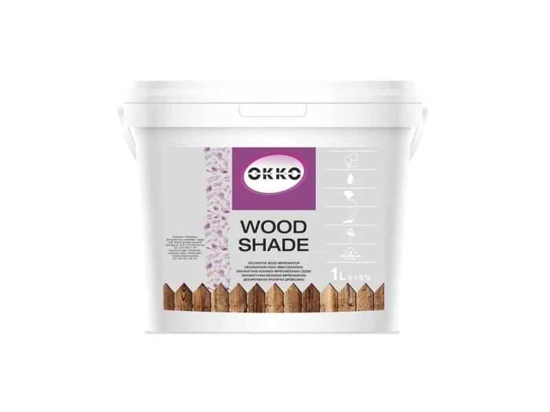 Good Mood treimpregnering WOOD SHADE WALNUT 1L OKKO