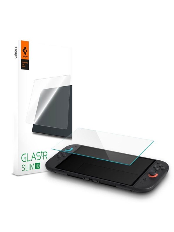 Spigen Glass tR Slim HD 2 Pack - Nintendo Switch 2 - Miscellaneous Tilbehør til spillkonsoll - Nintendo Switch 2