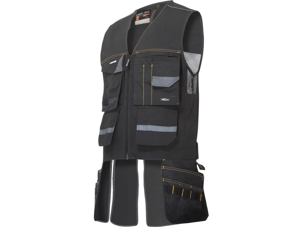 Lahti Pro montørvest sort XL (L4131604)