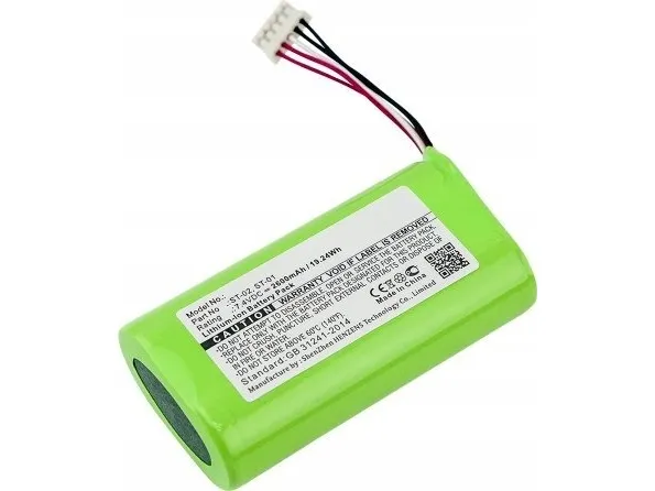 Cameron Sino batteri batteritype St-01 St01 til høyttaler Sony Srs-x3, Srs-xb2, Srs-xb20 / Cs-srx310sl