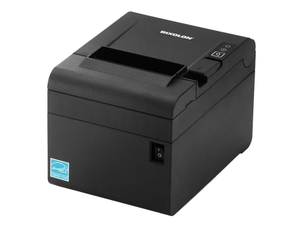 BIXOLON SRP-E300 - Kvitteringsskriver - direktetermisk - Rull (8 cm) - 180 dpi - inntil 220 mm/sek - USB 2.0, LAN, seriell - kutter - svart