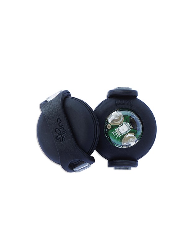 Curli Luumi LED Sikkerhetslys Svart (2-pakning)
