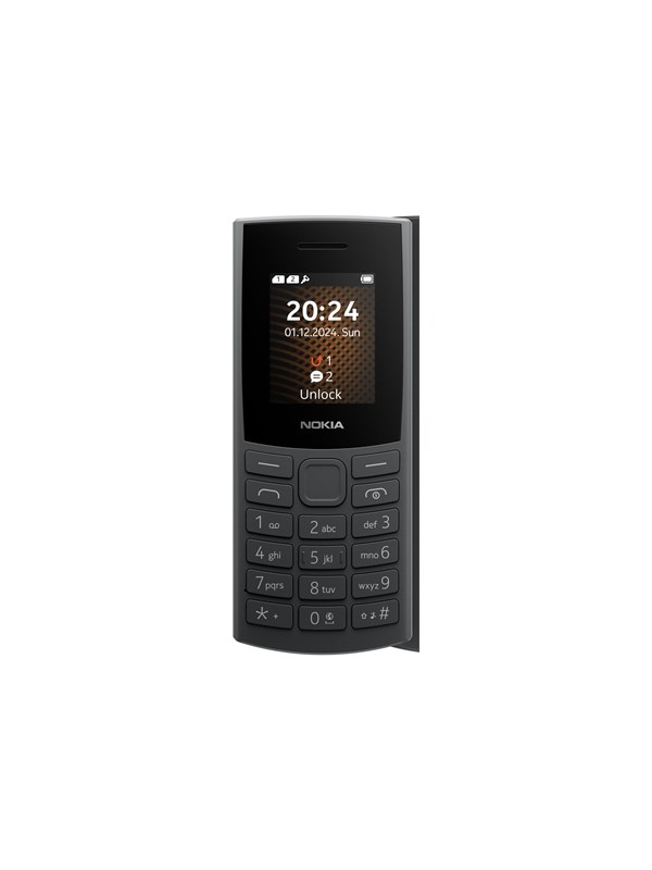 Nokia 105 4G 2nd Edition - Charcoal