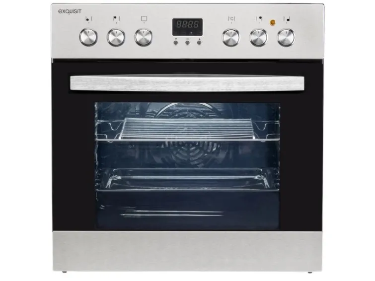 Exquisit 1010164, Keramisk, 4 zone(s), Glass-keramikk, Svart, Rotasjon, 59 cm