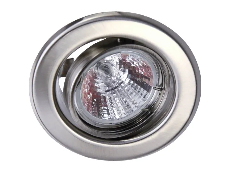 Heitronic 23552 DL6801 innbyggingslys LED (RGB) GU5.3 35 W børstet rustfritt stål